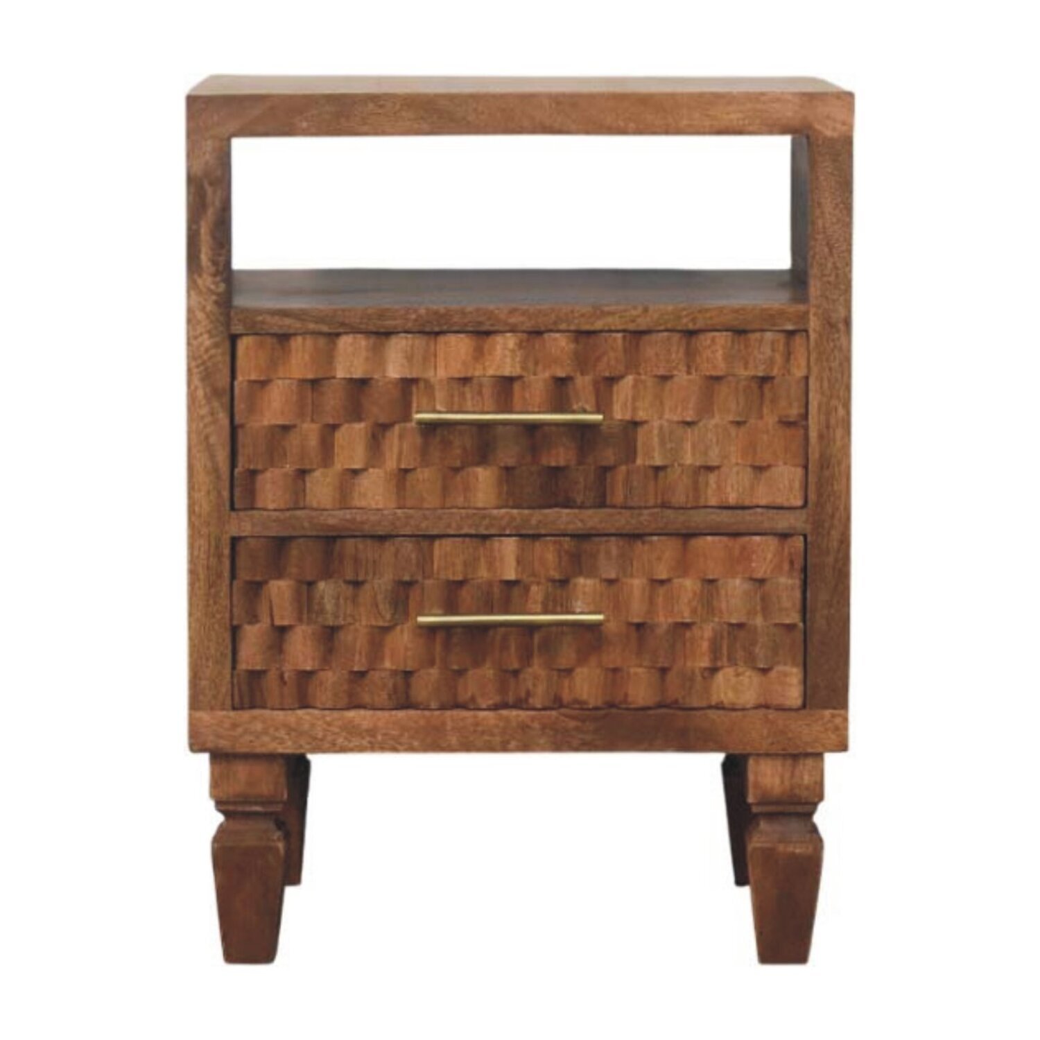 Arno Solid Wood Bedside Table