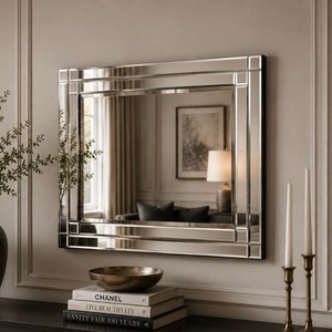 Double Bevelled Wall Mirror