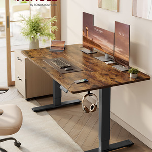 Electric Standing Desk, 140 x 80 cm, USB C Port, Cable Tray