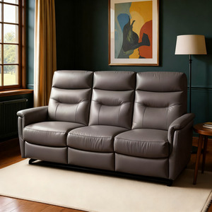 Wren Power Electric Leather Recliner 3 Seater Sofa and 2 Chairs