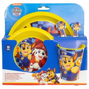Paw Patrol (New) 5PC Easy Breakfast Dinner Set
