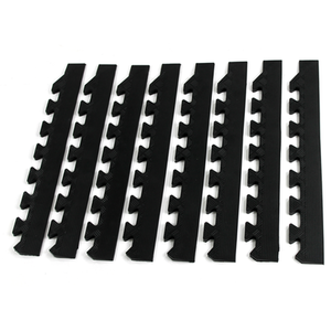 Edges for Rubber Interlocking Gym Mats