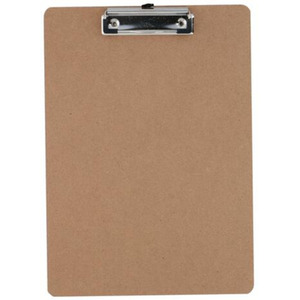 Wooden Clipboard Hard Board for School Home Office Stationery