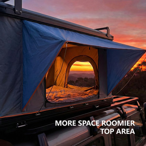 Hard Shell Roof Car Tent with Retractable Ladder