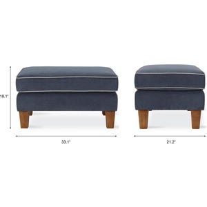 Novogratz Bowen ottoman