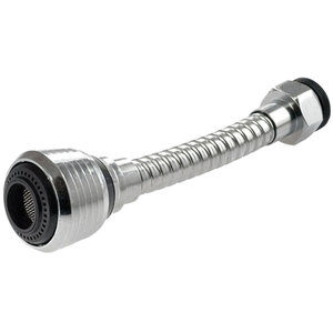 Perfexim 2224mm Flexible Water Saving Kitchen Tap Aerator Extenion Sprayer