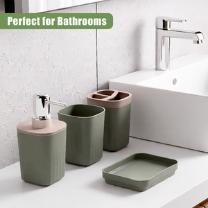 5 Piece Bathroom Accessories Set