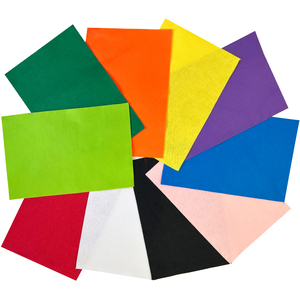 Pack of 10 A4 Multi Coloured Felt 180gsm Sheets