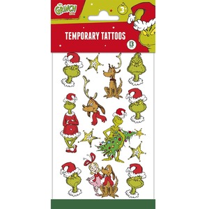 Grinch Temporary Tattoos