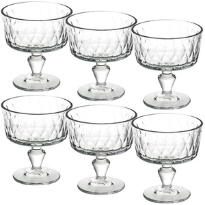 Ice Cream Sundae Dessert Fruit Cocktail Footed Bowls Cups Dishes 250ml