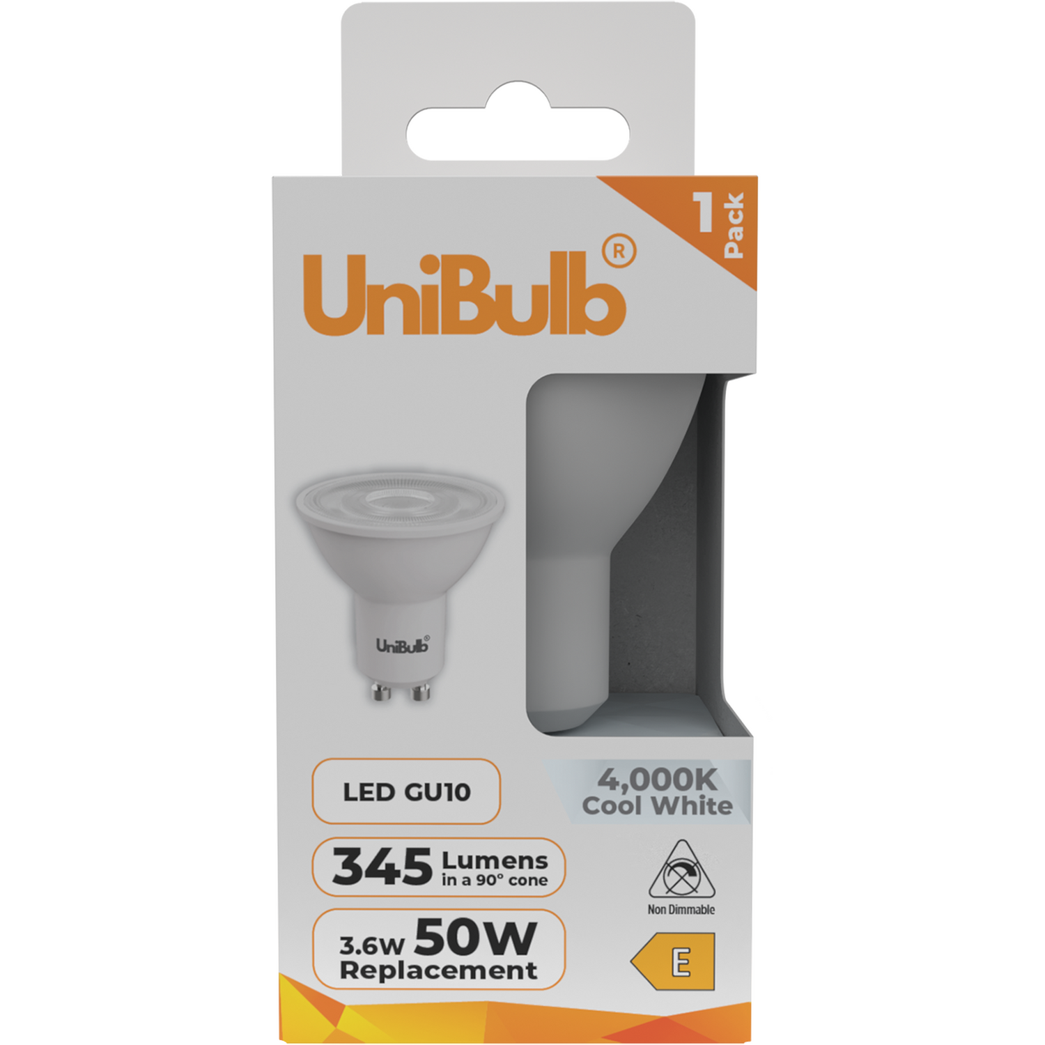 Image of UniBulb LED GU10 345lm 4000K -&hellip;