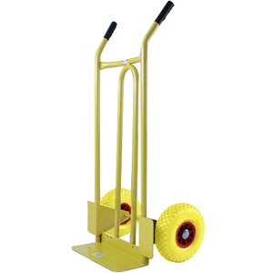 Heavy Duty Solid Toe Sack Truck, Puncture-Proof Wheels, 200Kg Capacity