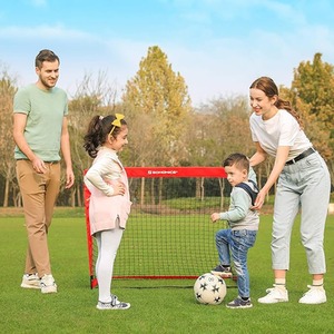 Set of 2 Children's Folding Football Goal