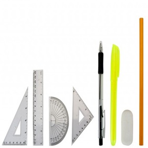 Student Exam Stationery Set School Supplies Tool Kit