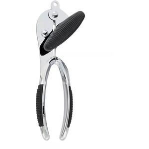 Blaumann Metal Tin Can Cutter & Wing Corkscrew Wine Opener - Grey