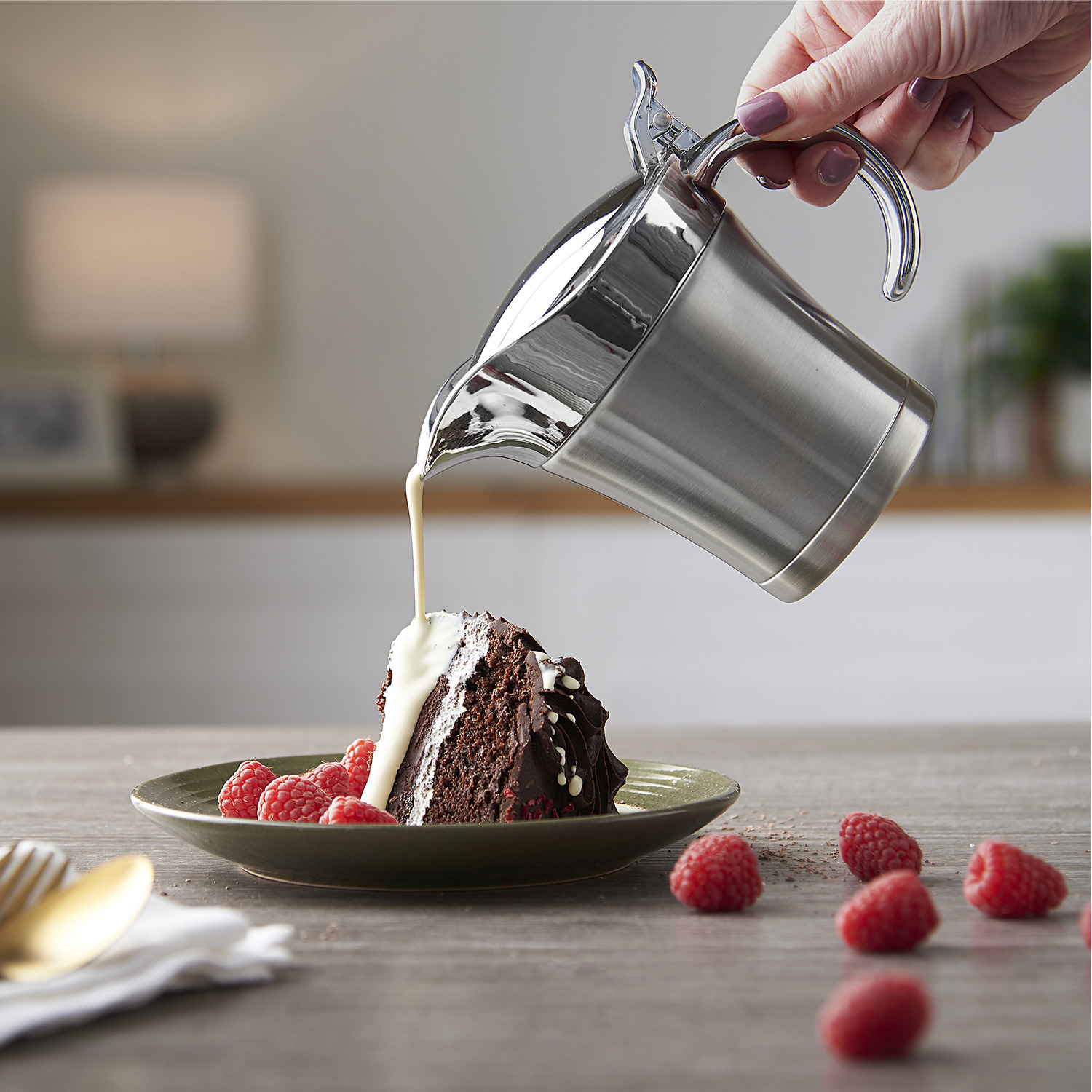 Image of Insulated Gravy Jug - Silver /&hellip;