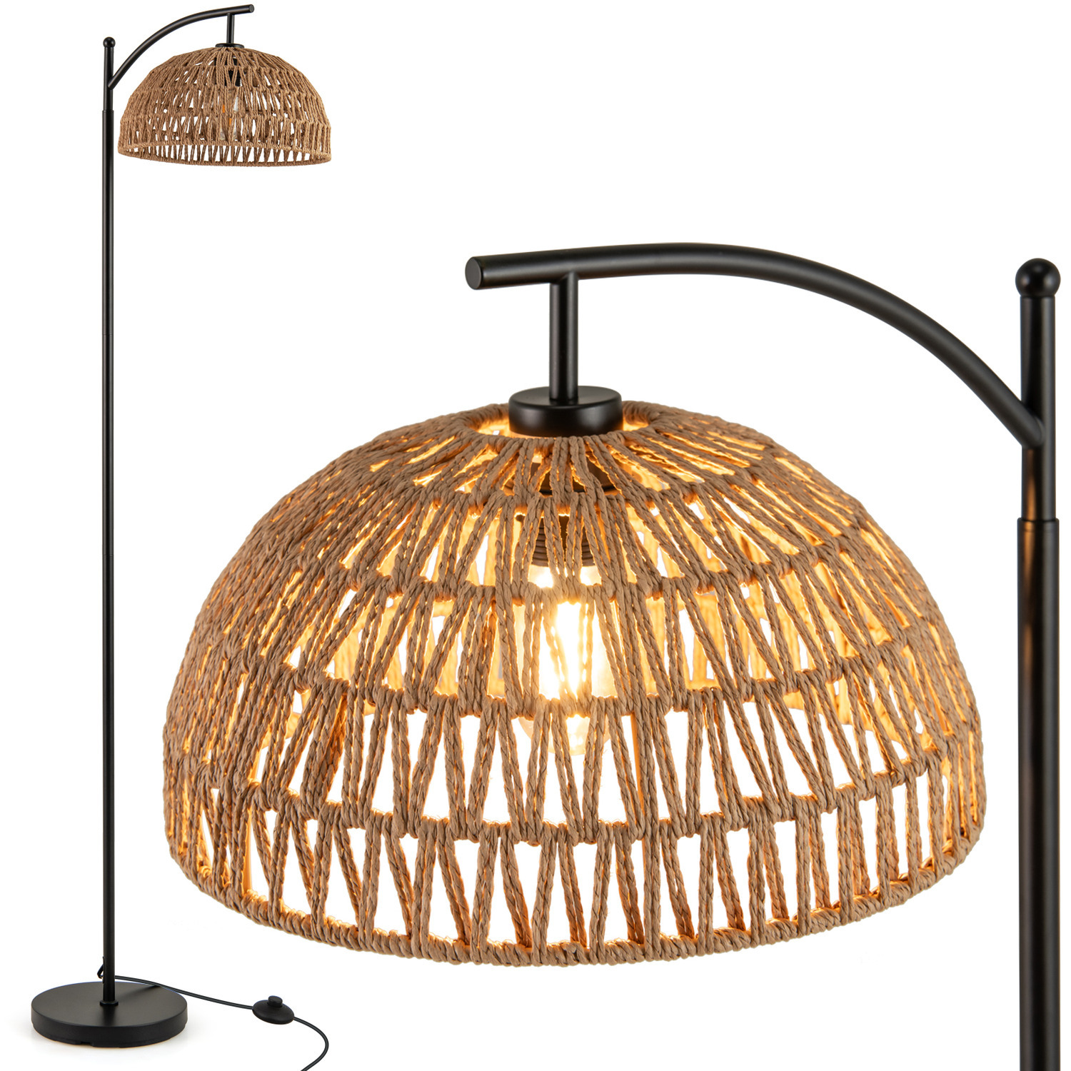 Image of 63 Inches Arc Floor Lamp -&hellip;