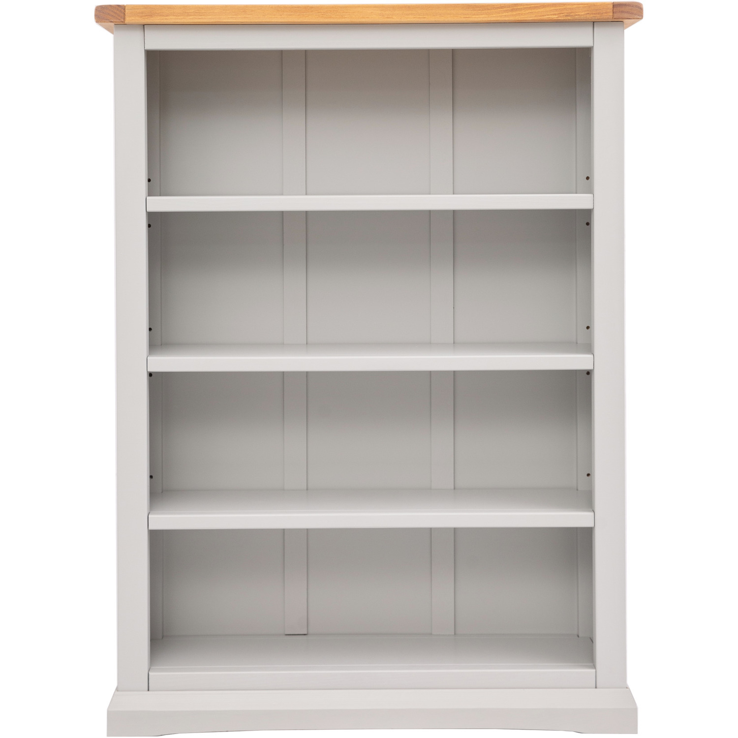 Loreo Bookcase - Grey / 25cm / 120cm / 90cm