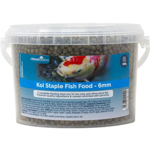 AllPondSolutions Koi Floating Staple Fish Food 6mm