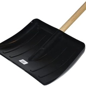 Wooden Handle Snow Shovel 120cm Scooper Spade