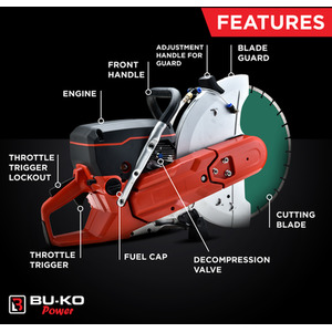 BU-KO Concrete Cutter 14