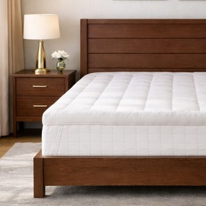 Quilted Mattress Topper - 1200GSM Microfiber Comfort Layer