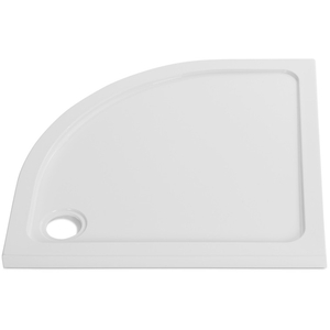 800mm Wide Stone Resin Quadrant Shower Tray