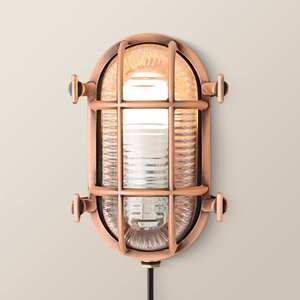 Bow Industrial Outdoor Wall Bulkhead Light