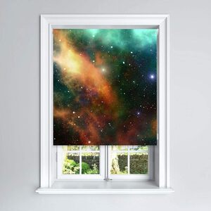 Galactic Galaxy Blackout Roller Blinds Easy Fit Child Safety Included