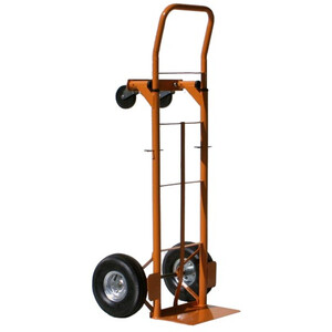 2-in-1 Heavy Duty Sack Truck, Dual Positioning, Puncture-Proof Wheels, 250kg