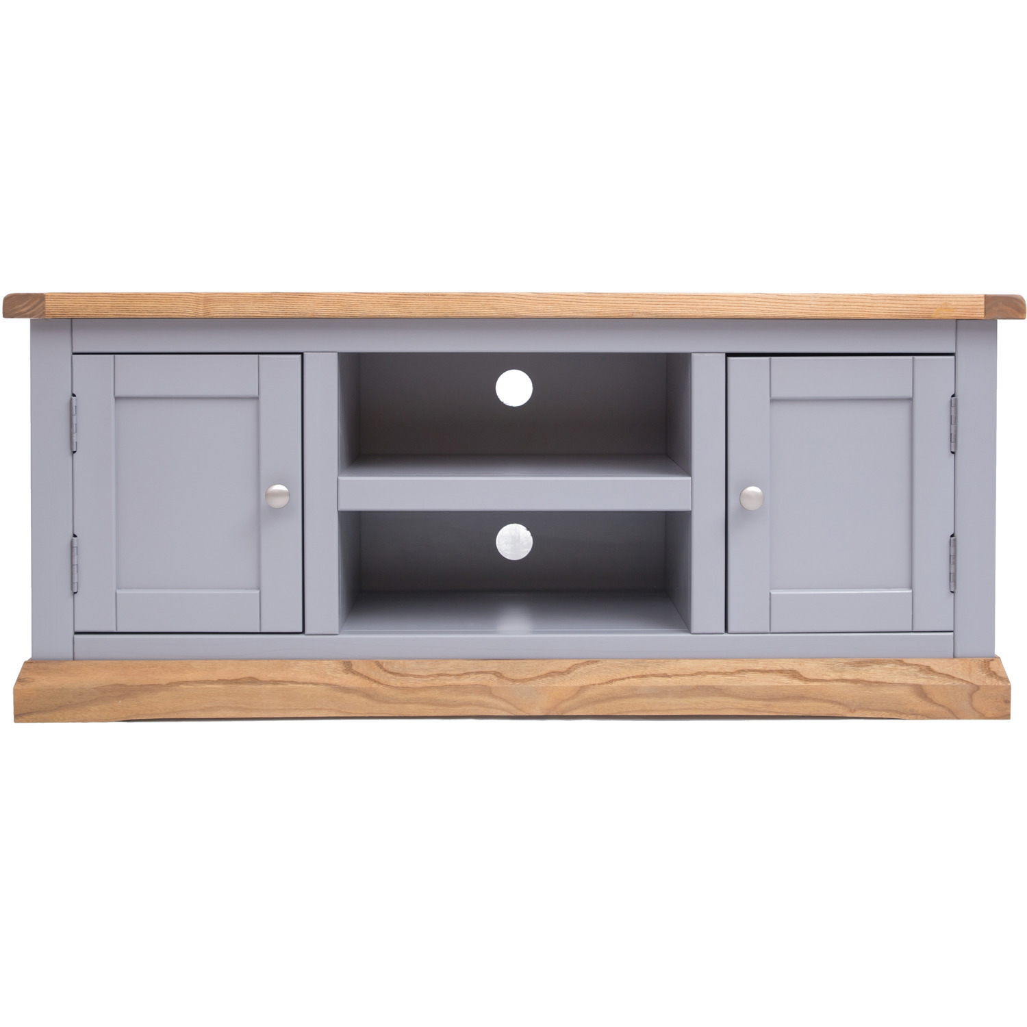 Biccari 2 Door TV Stand - Grey