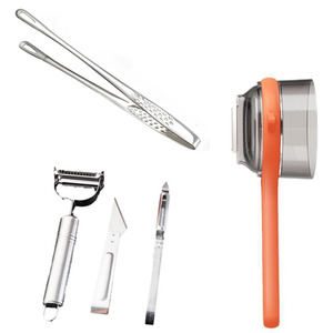 Kitchen Multi Function Peeler Grilling Clip 5 PCS