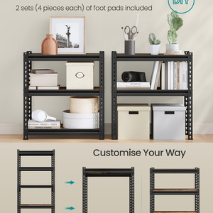 SONGMICS 5-Tier Shelving Unit, Storage Shelves, for Garage, Boltless Assembly