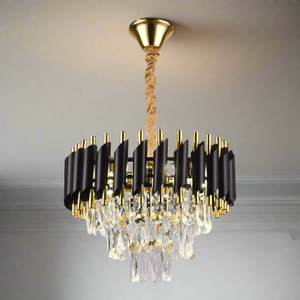 LEOLA Crystal Adjustable Ceiling Light