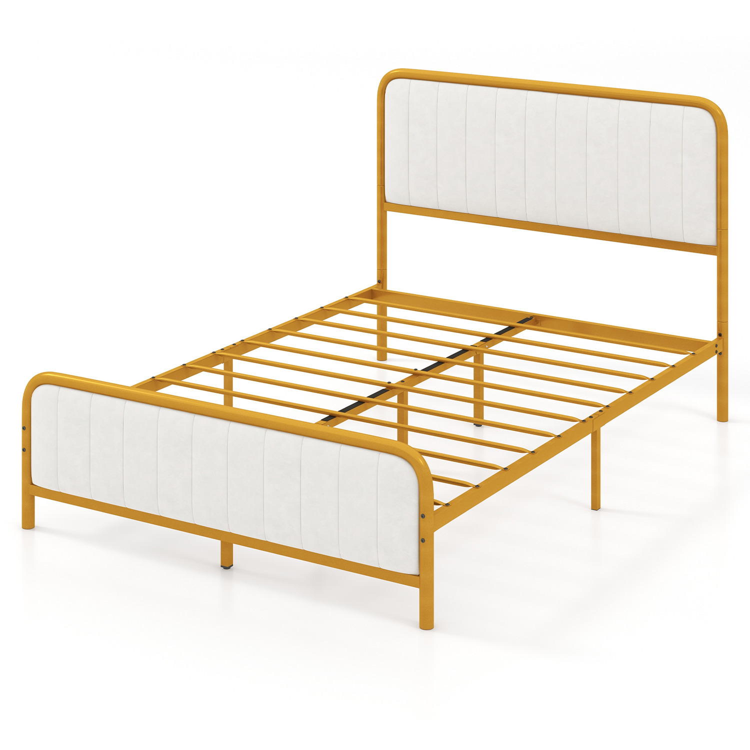Gold Metal Bed Frame - Gold