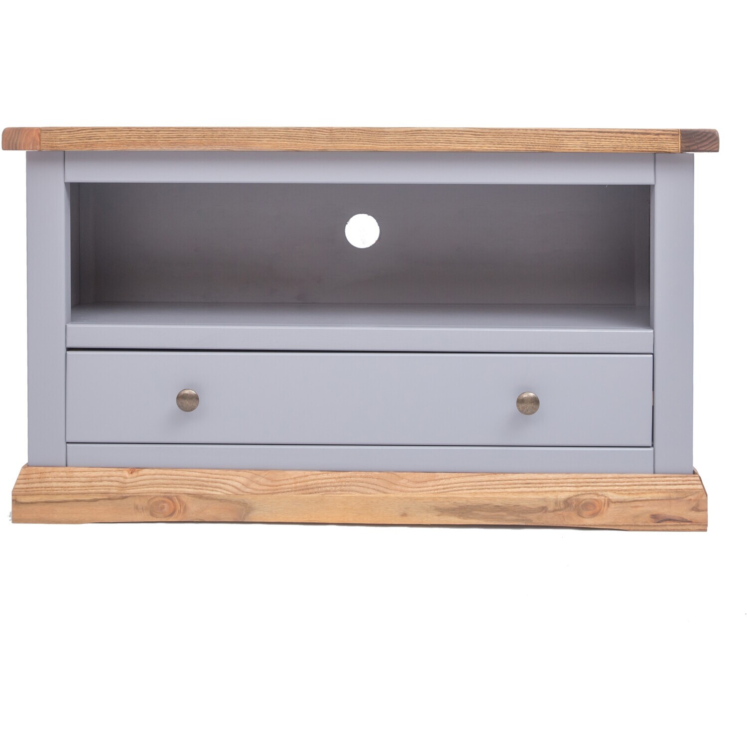 Biccari 1 Drawer TV Stand - Grey