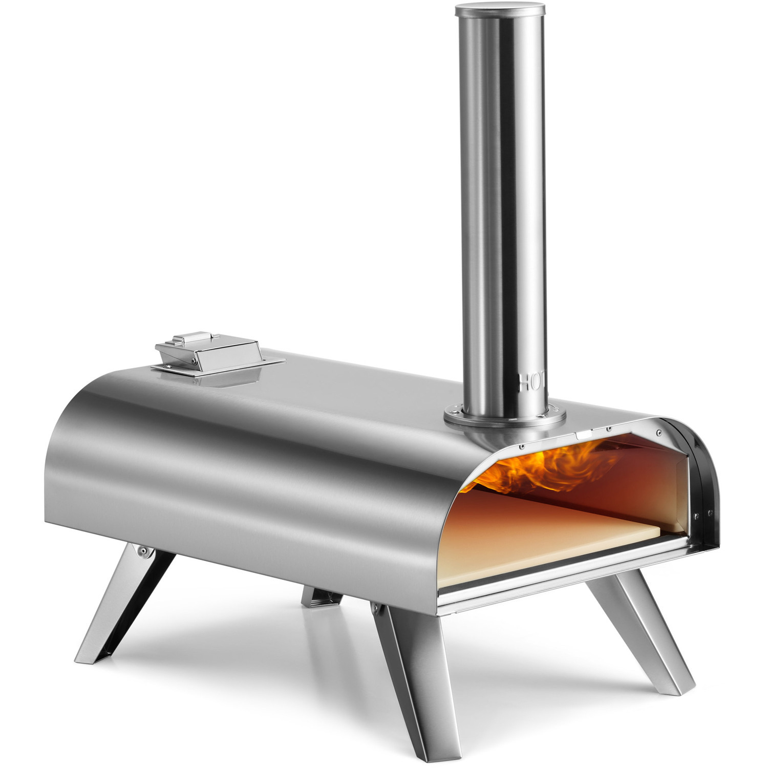 Tabletop Pizza Oven Outdoor - Silver