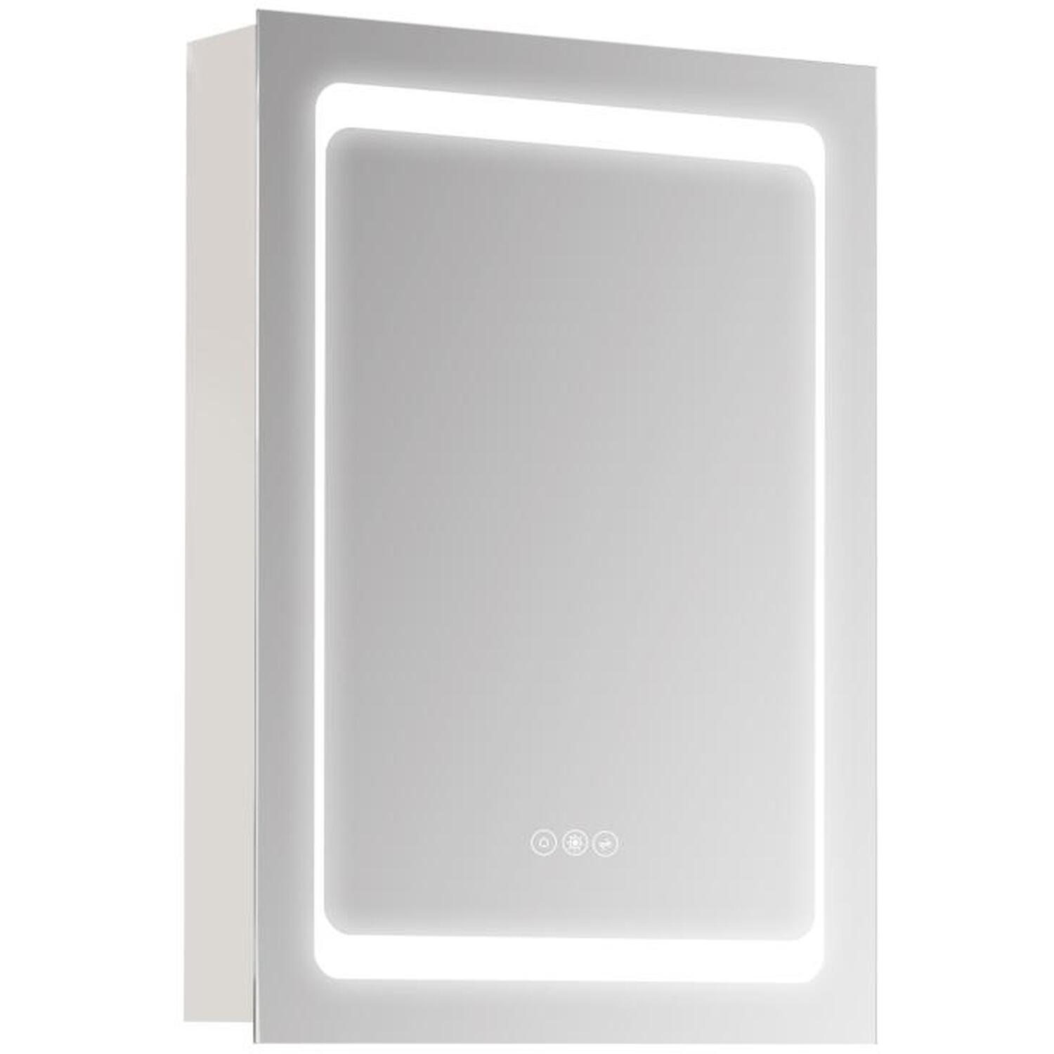 Image of LED Illuminated Bathroom Mirror Cabinet with&hellip;