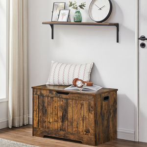VASAGLE Storage Bench with Safety Hinges