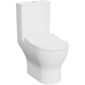 Closed Back Round Toilet Set With a Soft Close Seat