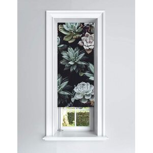 Cacti Blackout Roller Blinds Easy Fit Child Safety Included