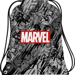 Insulated Avengers Drawstring Bag