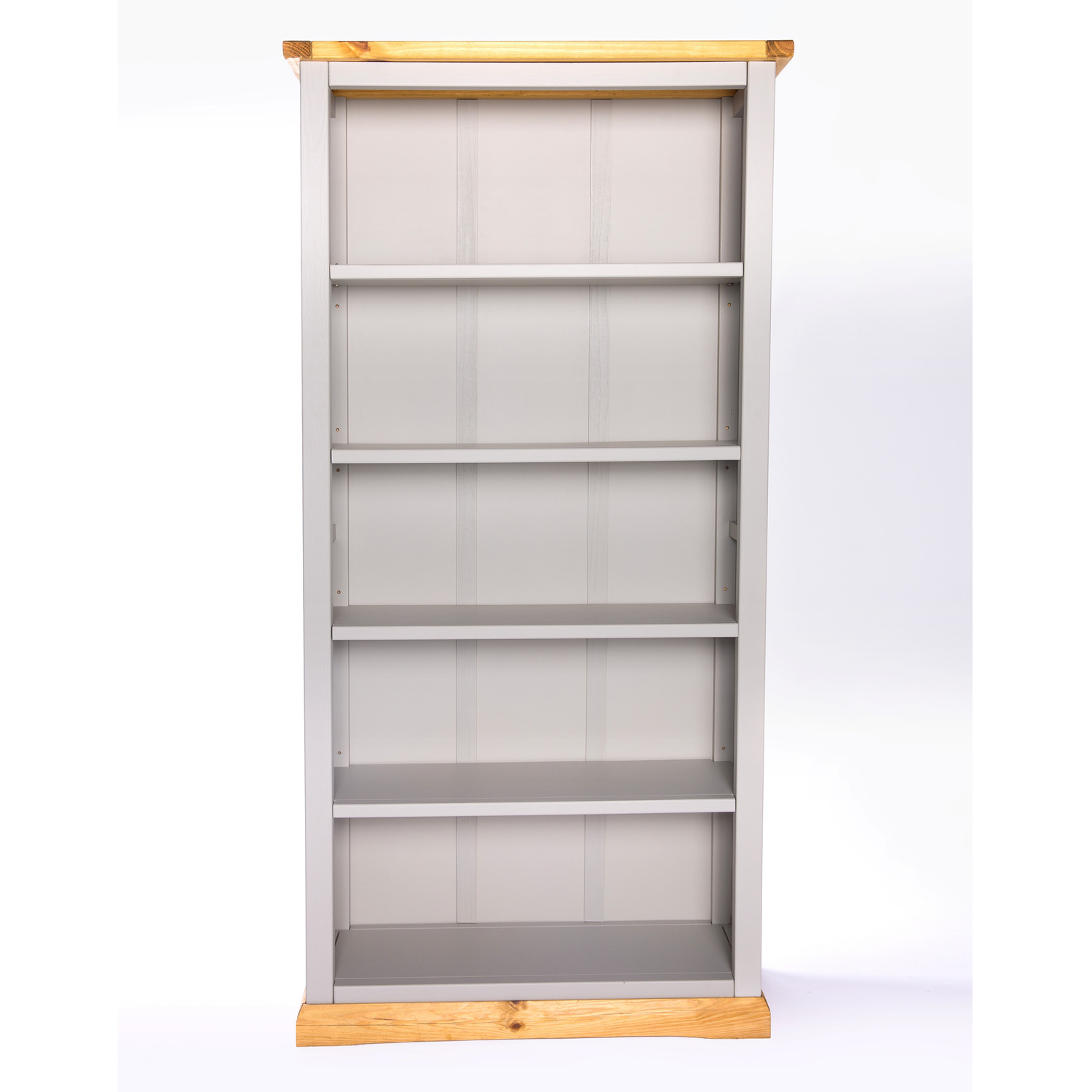 Bomporto Bookcase - Grey / 30cm / 180cm / 90cm
