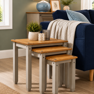 Corona Nest of Tables Grey
