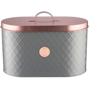 Henrik Storage Bread Bin With Copper Lid