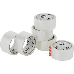 Heavy Duty Clear Packaging Tape Rolls - Set of 96