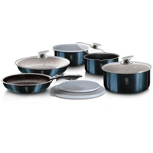 Berlinger Haus 12Pc Aquamarine Cookware Set - Blue