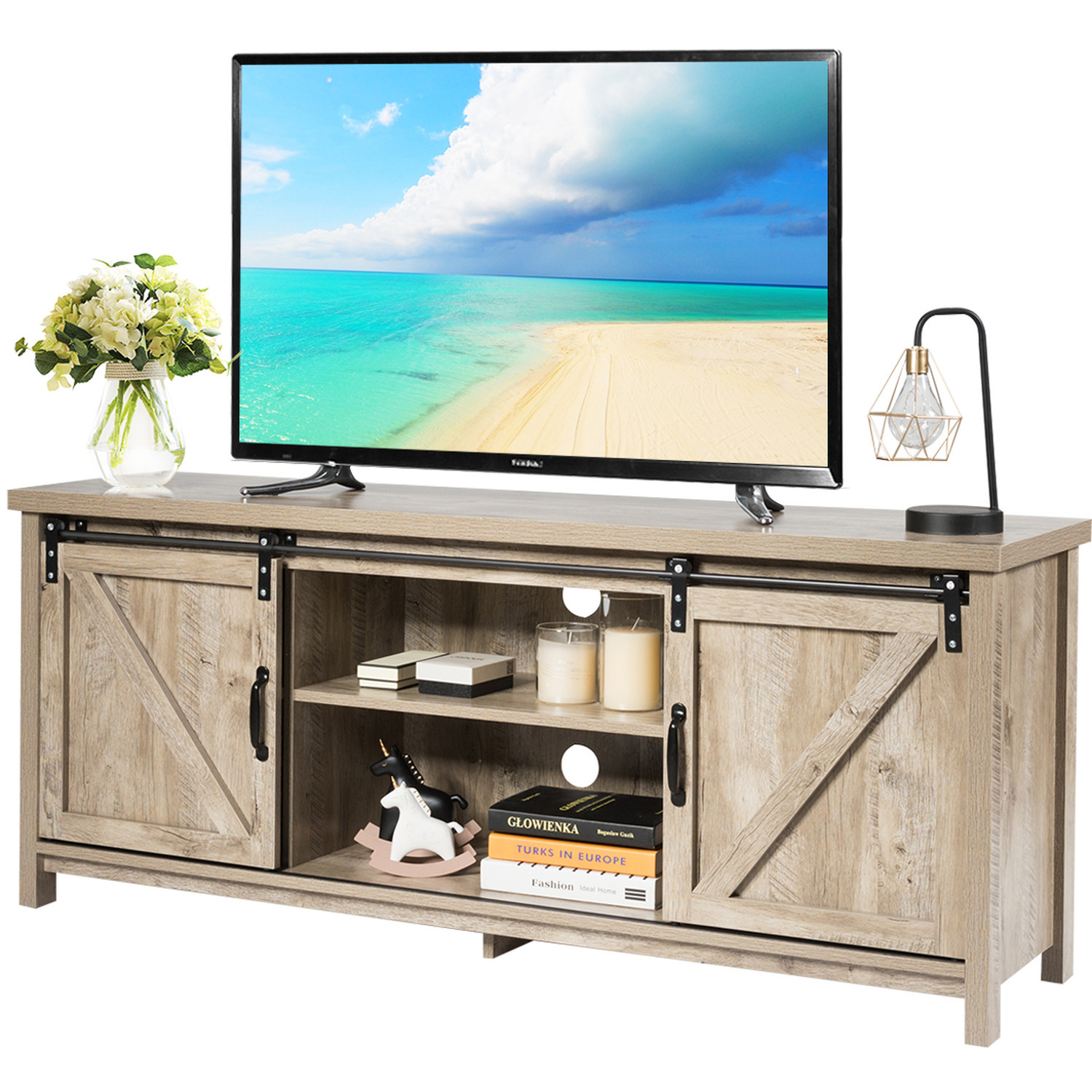 Tv Stand For 60 Television - Grey