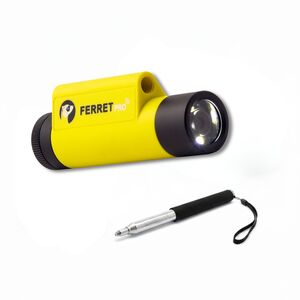 Ferret Pro Wireless Inspection Camera Kit with Anti-Twist Extension Rod