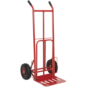 Heavy Duty Folding Toe Sack Truck, 250Kg Capacity, Pneumatic Wheels